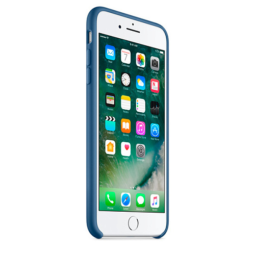Чехол для Apple iPhone 7 Plus Silicone Case Ocean Blue  
