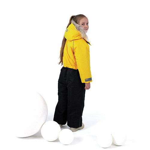 Комбинезон зимний HEDDA EDD4 57012 Banana низ прямой, размер 128
