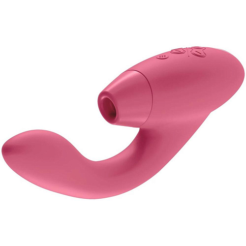 Стимулятор клитора Womanizer Duo, Raspberry