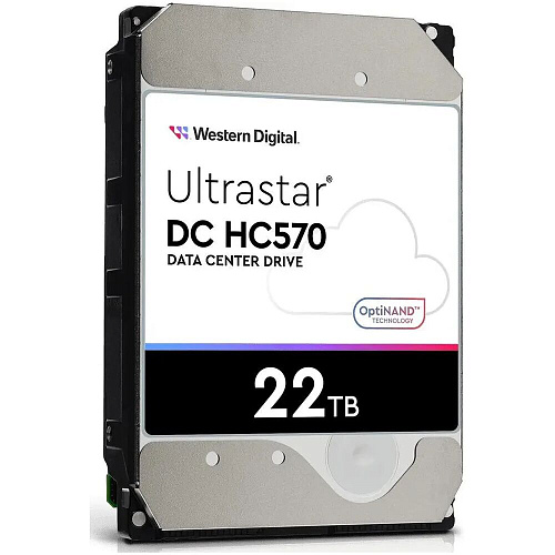 Внутренний жесткий диск 3,5" 22Tb WD (WUH722222AL5204 0F48052) 512Mb 7200rpm SATA3 Ultrastar DC HC570