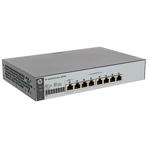 Коммутатор HPE 1820-8G 8G управляемый ( J9979A )