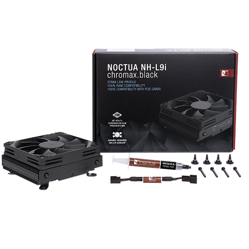 Охлаждение CPU Cooler Noctua NH-L9I-CH.BK 1156/1155/1150/1151/1200/ низкопрофильный