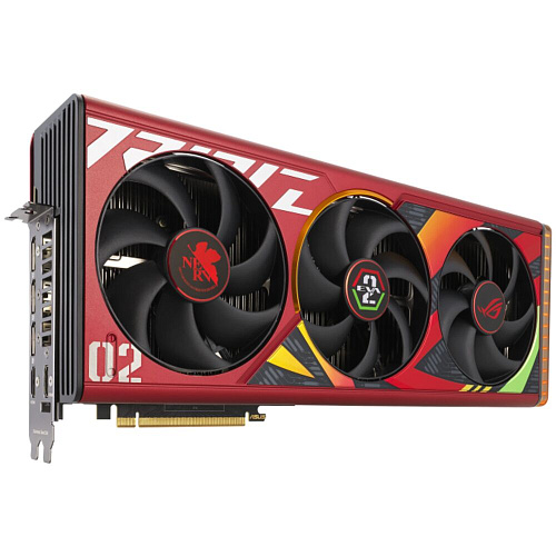 Видеокарта ASUS GeForce RTX 4090 24576Mb, Strix OC EVA-02 24G (ROG-Strix-RTX4090-O24G-EVA-02-Edition) 2xHDMI, 3xDP, Ret