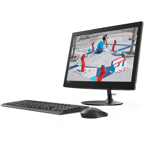 Моноблок Lenovo IdeaCentre 330-20IGM 20" HD+ Intel J4005/4Gb/500Gb/Kb+m/DOS Black