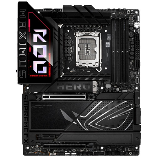 Материнская плата ASUS ROG Maximus Z890 Hero Z890 Soc-1851 4xDDR5, 4xSATA3, RAID, 6хM.2, 4xPCI-E16x, 9xUSB3.2, 2xUSB3.2 Type C, DP, HDMI, WiFi, 2xGlan, ATX