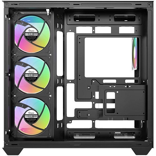 Корпус ATX Miditower Ocypus Gamma C74 BK ARGB Black
