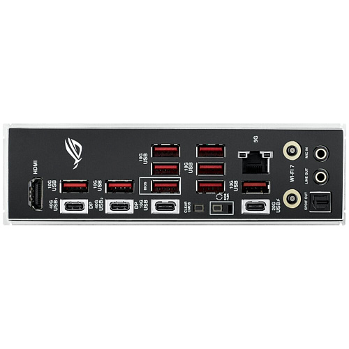 Материнская плата ASUS ROG Strix X870E-E Gaming WiFi X870E Socket AM5 4xDDR5, 4xSATA3, RAID, 5xM.2, 2xPCI-E16x, 9xUSB3.2, 4xUSB3.2 Type C, DP, HDMI, WiFi, 5Glan, ATX