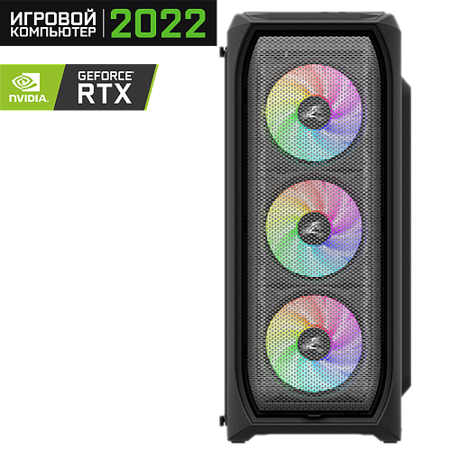 OGO! Gamer i3-10105F/8Gb/480GB SSD/8Gb NVIDIA RTX 3060Ti/NO OS/