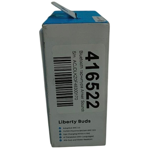 Bluetooth гарнитура Anker Soundcore Liberty Buds Blue УЦЕНКА