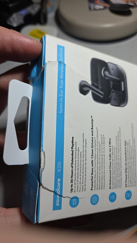 Bluetooth гарнитура Anker Soundcore K20i Black УЦЕНКА