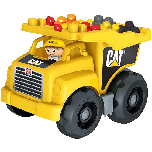 Mattel Mega Bloks Большой самосвал Катерпиллар DCJ86