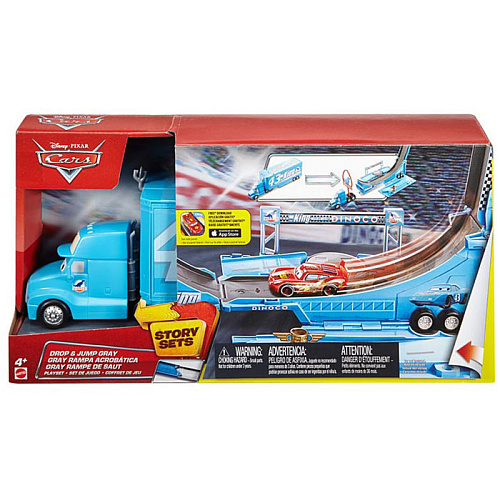 Mattel Cars DHF52 Тачки Трек-трансформер "Супер прыжок"