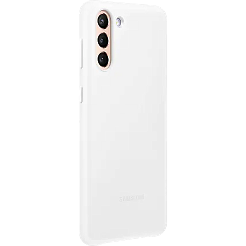 Чехол для Samsung Galaxy S21+ SM-G996 Smart LED Cover белый
