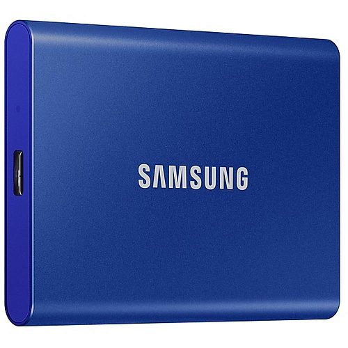 Внешний SSD-накопитель 1Tb Samsung T7 MU-PC1T0H/WW (SSD) USB 3.2 Type C Синий (*)
