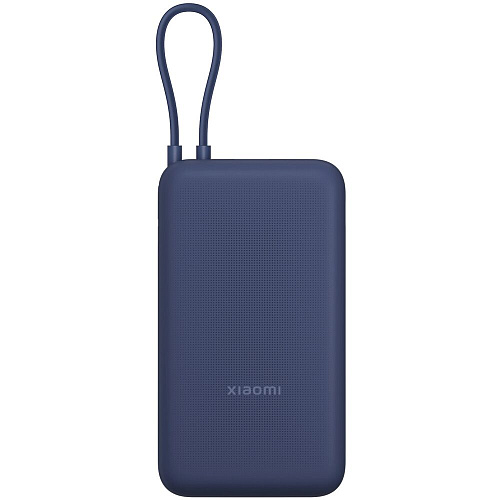 Внешний аккумулятор Xiaomi Power Bank 20000mAh (Integrated Cable) Blue УЦЕНКА