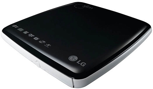 Привод оптический DVD±R/±RW LG GP08LU10 USB 2.0 ext Черный
