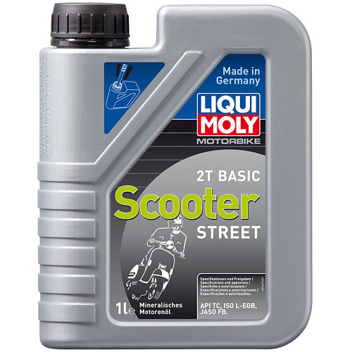Масло моторное Motorbike 2T Basic Scooter Street для скутеров Liqui Moly 8068 1л