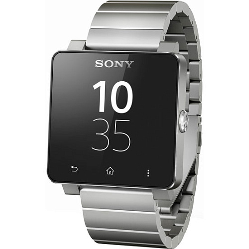 Умные часы Sony Smartwatch SW2 резиновый ремешок, серые