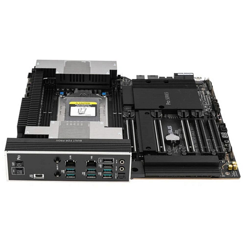 Материнская плата ASUS Pro WS TRX50-Sage WiFi TRX50 CEB 4xDDR5 5xPCIEx16 3xM.2 1xUSB-C 2.5+10GLAN