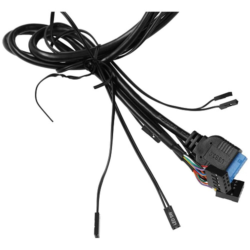 Корпус ATX Miditower Formula Crystal Z1 Black УЦЕНКА