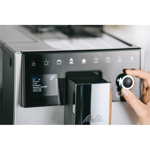 Кофемашина Melitta Caffeo CI Touch F 630-101 серебристо-чёрный