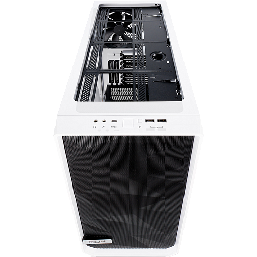 Корпус ATX Miditower Fractal Design Meshify S2 TG Clear White