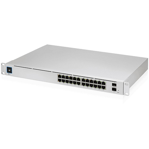 Коммутатор Ubiquiti Switch Pro 24 PoE 16хGbRJ45 PoE 802.3af/at 8xGbRJ45 PoE802.3bt 1/10G SFP+ USW-Pro-24-PoE