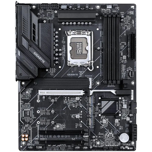 Материнская плата Gigabyte Z890 D Plus Z890 Soc-1851 4xDDR5, 4xSATA3, RAID, 4хM.2, 3xPCI-E16x, 5xUSB3.2, 1xUSB3.2 Type C, DP, 2.5Glan, ATX