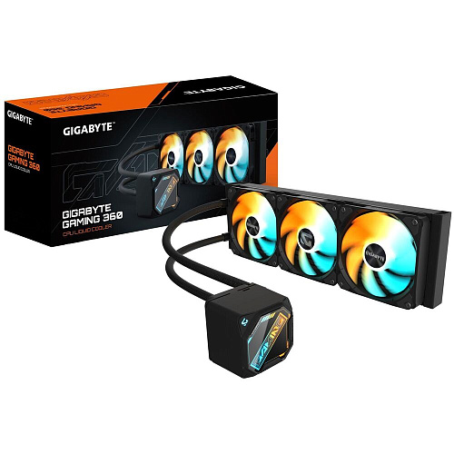 Система водяного охлаждения Gigabyte Gaming 360 GP-GIGABYTE GME 360 S115X/S1200/1700/1851/2011-3/2066, AM4/AM5