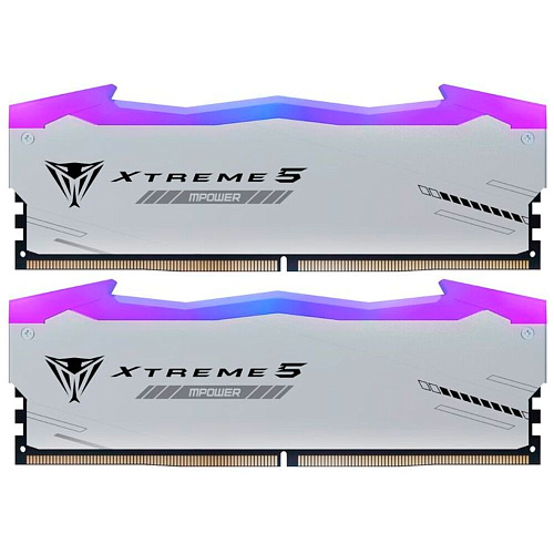 Модуль памяти DIMM 32Gb 2х16Gb DDR5 PC48000 6000MHz Patriot Memory Viper Xtreme 5 RGB Mpower (PVXR532G60C30KM)
