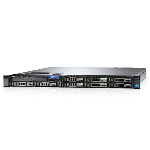 Сервер Dell PowerEdge R430 V3 / V4 4B Base No (Proc, Mem, HDD, Perc,  PSU), DVD+/-RW, QP, Ent, Bezel, Rails, 3y NBD