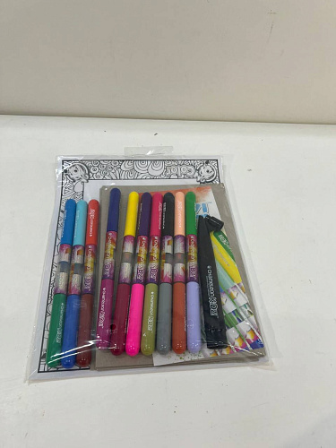 Набор фломастеров-хамелеонов «Blendy pens» (20 шт.) c трафаретами и аэрографом УЦЕНКА