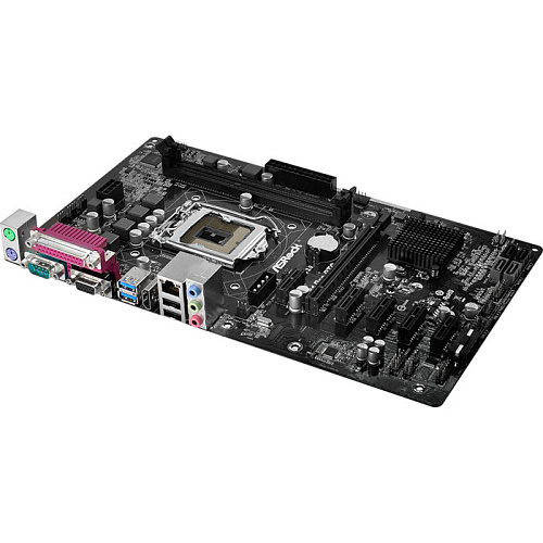Материнская плата ASRock H81 Pro BTC R2.0 H81 Socket-1150 2xDDR3, 2xSATA3, 1xPCI-E16x, 2xUSB3.0, D-SUB, HDMI, Glan, ATX, Ret