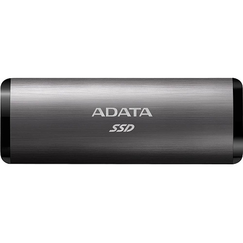 Внешний SSD-накопитель 1Tb A-DATA SE760 ASE760-1TU32G2-CTI (SSD) USB 3.1 Type C черный