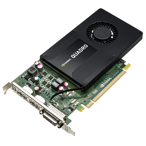 Видеокарта PNY NVIDIA Quadro K2200 (VCQK2200-PB) 4096Mb 2xDP DVI