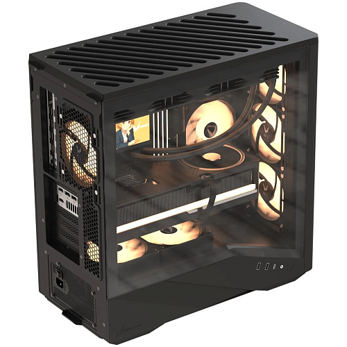 Корпус ATX Miditower Formula Air Power G9 Duo PA Black
