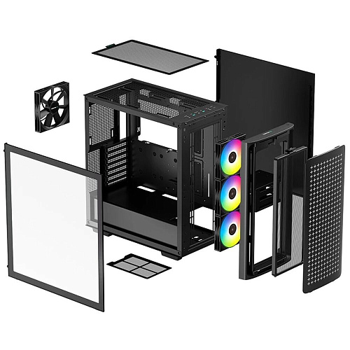 Корпус ATX Miditower Deepcool CK560 Black