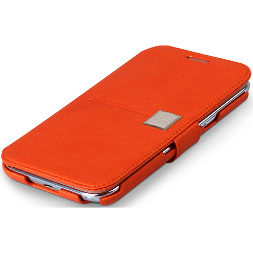 Чехол для Samsung Galaxy Note II N7100 Zenus Case Masstige Color Point Diary Orange