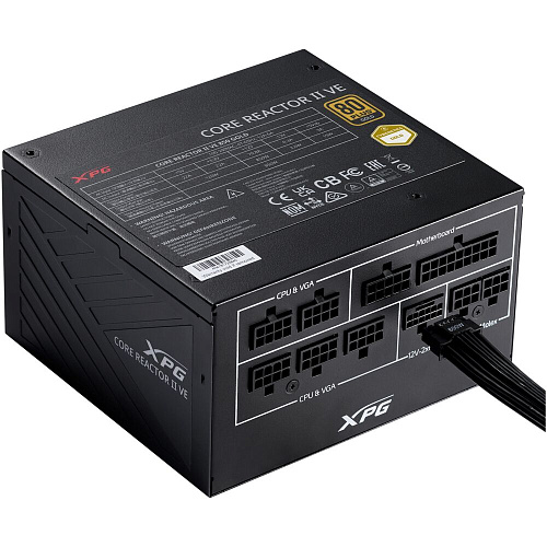 Блок питания 750W XPG Core Reactor II VE (COREREACTORIIVE750G-BKCEU)