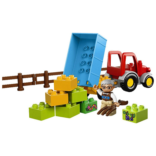 LEGO DUPLO Сельскохозяйственный трактор 10524