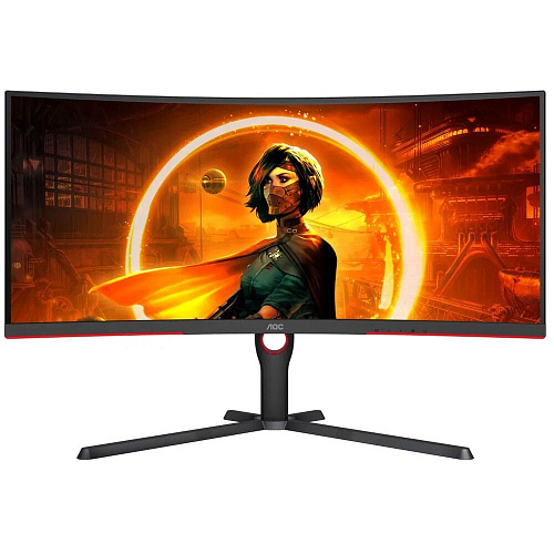 Монитор 34" AOC CU34G3S VA 3440x1440 1ms HDMI, DisplayPort