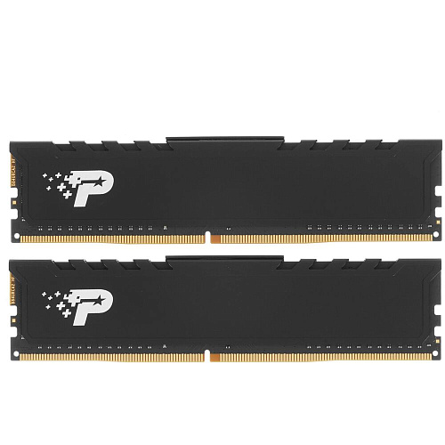 Модуль памяти DIMM 16Gb 2х8Gb DDR4 PC25600 3200MHz Patriot Memory Signature Line Premium (PSP416G3200KH1)