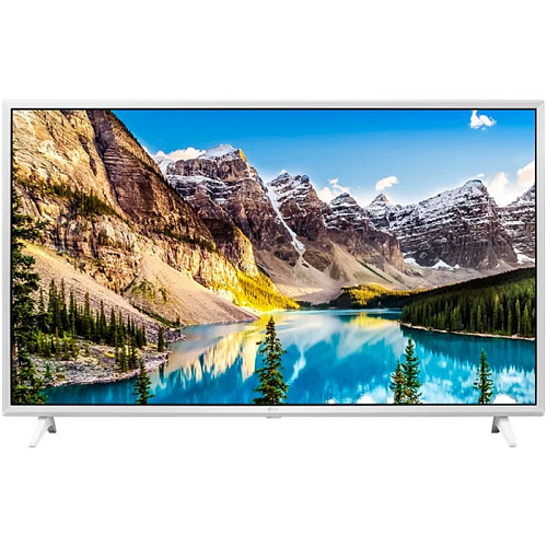 Телевизор 49" LG 49UJ639V (4K UHD 3840x2160, Smart TV, USB, HDMI, Bluetooth, Wi-Fi) белый