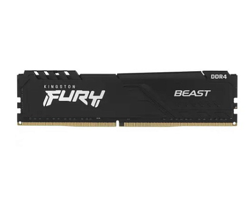 Модуль памяти DIMM 8Gb DDR4 PC25600 3200MHz Kingston Fury Beast Black (KF432C16BB/8) у