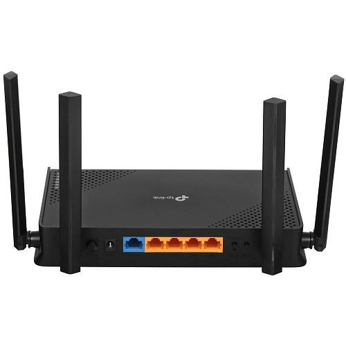 Беспроводной маршрутизатор TP-LINK Archer BE220, Wi-Fi 7 802.11be, 3570Мбит/с, 2.4ГГц и 5ГГц, 4xLAN, 1xWAN