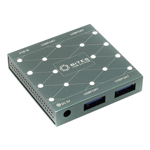 4-port USB3.0 Hub 5bites HB34-302PGY
