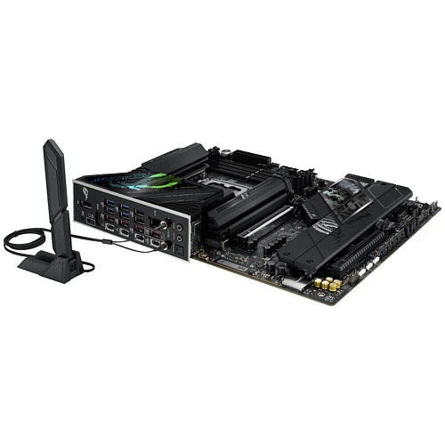 Материнская плата ASUS ROG Strix Z890-F Gaming WiFi Z890 Soc-1851 4xDDR5, 4xSATA3, RAID, 5хM.2, 2xPCI-E16x, 10xUSB3.2, 2xUSB3.2 Type C, DP, HDMI, WiFi, 2.5Glan, ATX