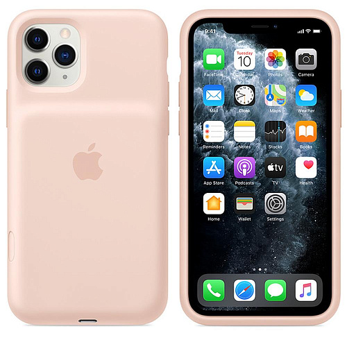 Чехол с аккумулятором для iPhone 11 Pro Apple Smart Battery Case Pink Sand MWVN2ZM/A