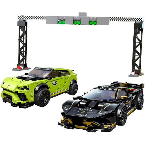 LEGO Speed Champions Lamborghini Urus ST-X & Lamborghini Huracán Super Trofeo EVO 76899