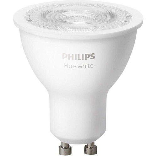 Умная лампочка Philips Hue White 5.5W GU10 1 шт.